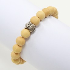 정읍보리수 팔찌염주(합장주) 부엉이 시리즈 C